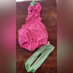 Baby girl watermelon Halloween costume